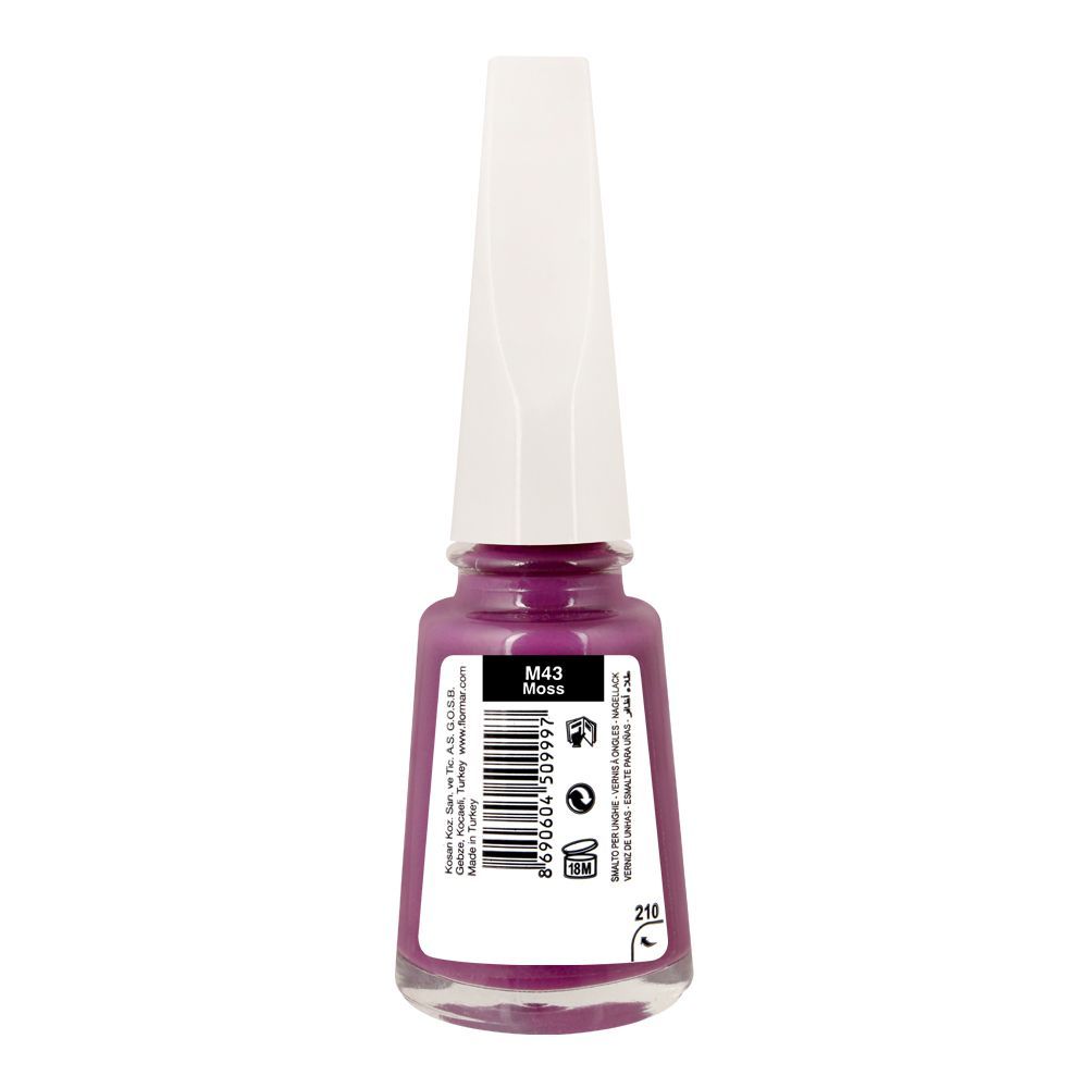 Flormar Nail Enamel, 410 Lavender Dreams, 11ml - Image 2