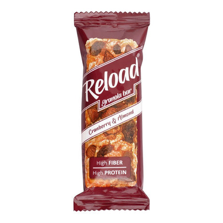 Reload Granola Bar, Cranberry & Almond, 40g - Main Image