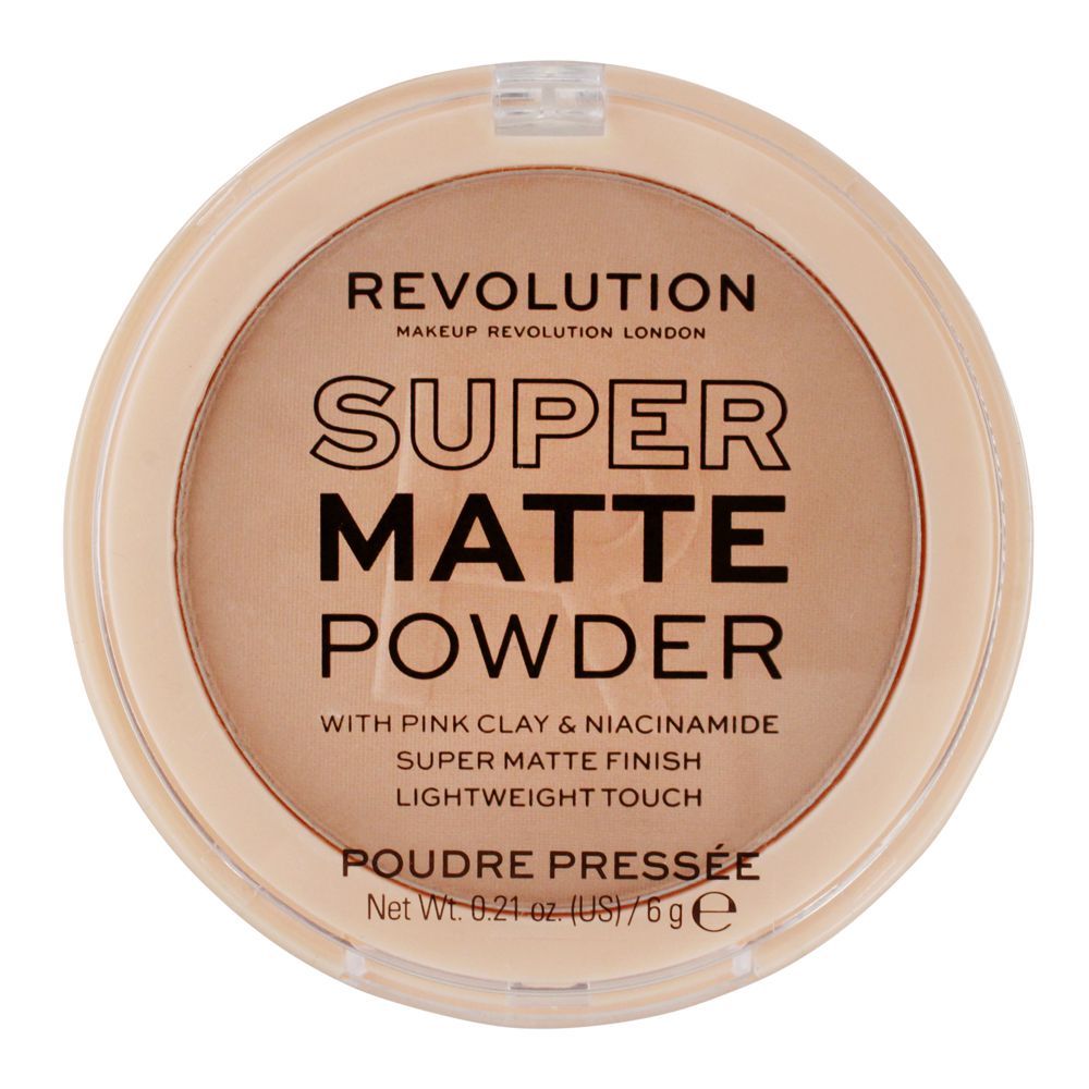 Makeup Revolution Super Matte Powder Beige - Image 2