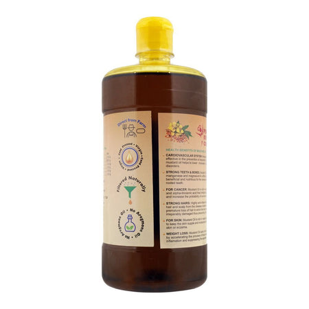 Prism Organic Mustard Oil, Bottle, 250ml - Image 2