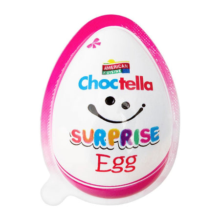 American Kuisine Choctella Surprise Egg Pink, 20g - Main Image