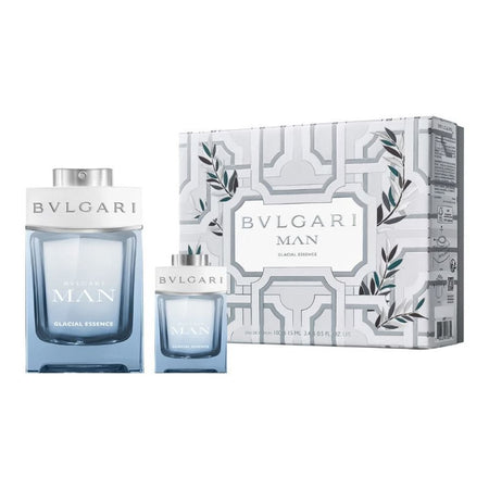 Bvlgari Man Glacial Essence Perfume Set, EDP 100ml + EDP 15ml - Main Image