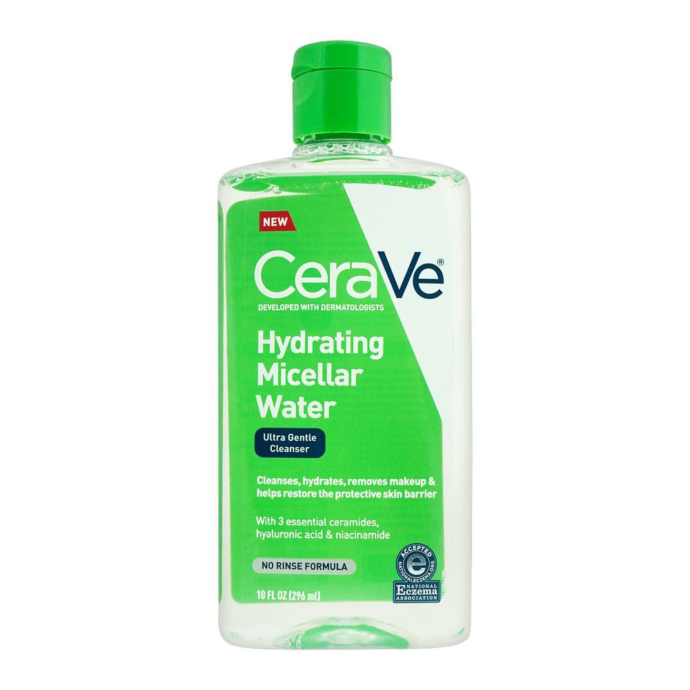 CeraVe Hydrating Micellar Water Ultra Gentle Cleanser, 296ml - Main Image