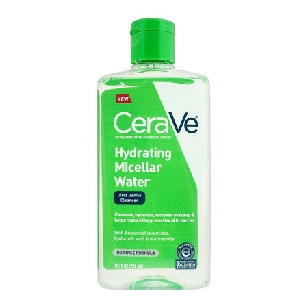 CeraVe Hydrating Micellar Water Ultra Gentle Cleanser, 296ml - Main Image