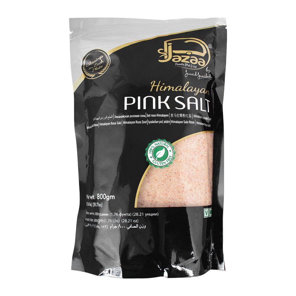 Jazaa Himalayan Pink Salt Pouch, 800g - Main Image