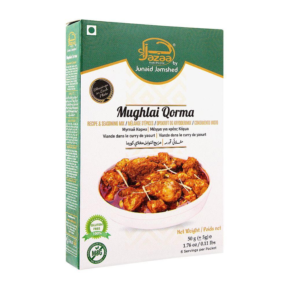 Jazaa Mughlai Qorma Masala, 50g - Main Image