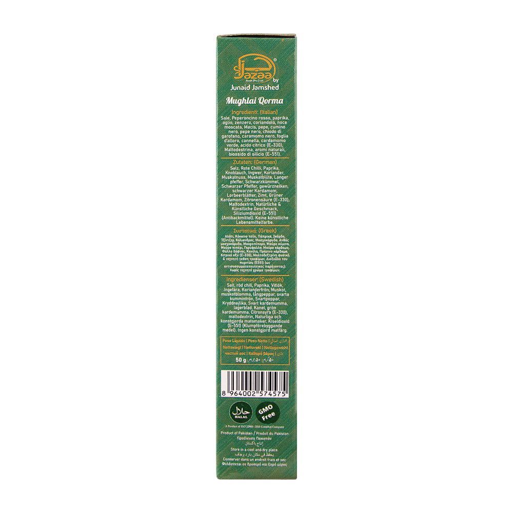 Jazaa Mughlai Qorma Masala, 50g - Image 3