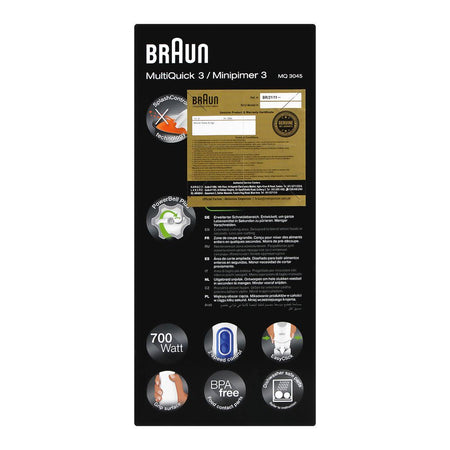 Braun MiniPrimer 3 Hand Blender Set, MQ-3045 - Image 6