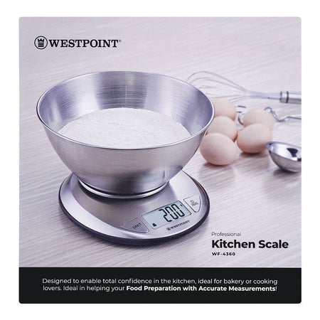 West Point Deluxe Kitchen Scale, WF-4360 - Image 4