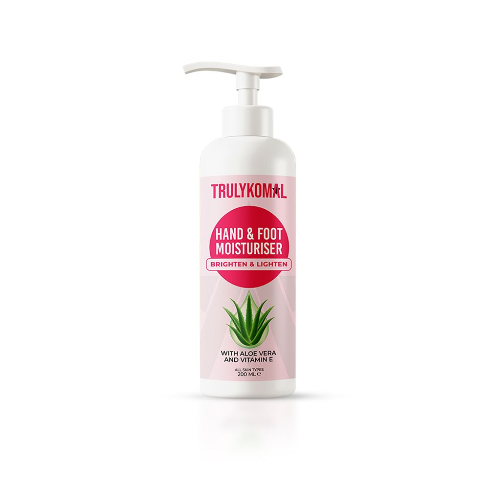 Truly Komal Aloe Vera And Vitamin E Hand & Foot Moisturiser 200ml - Main Image