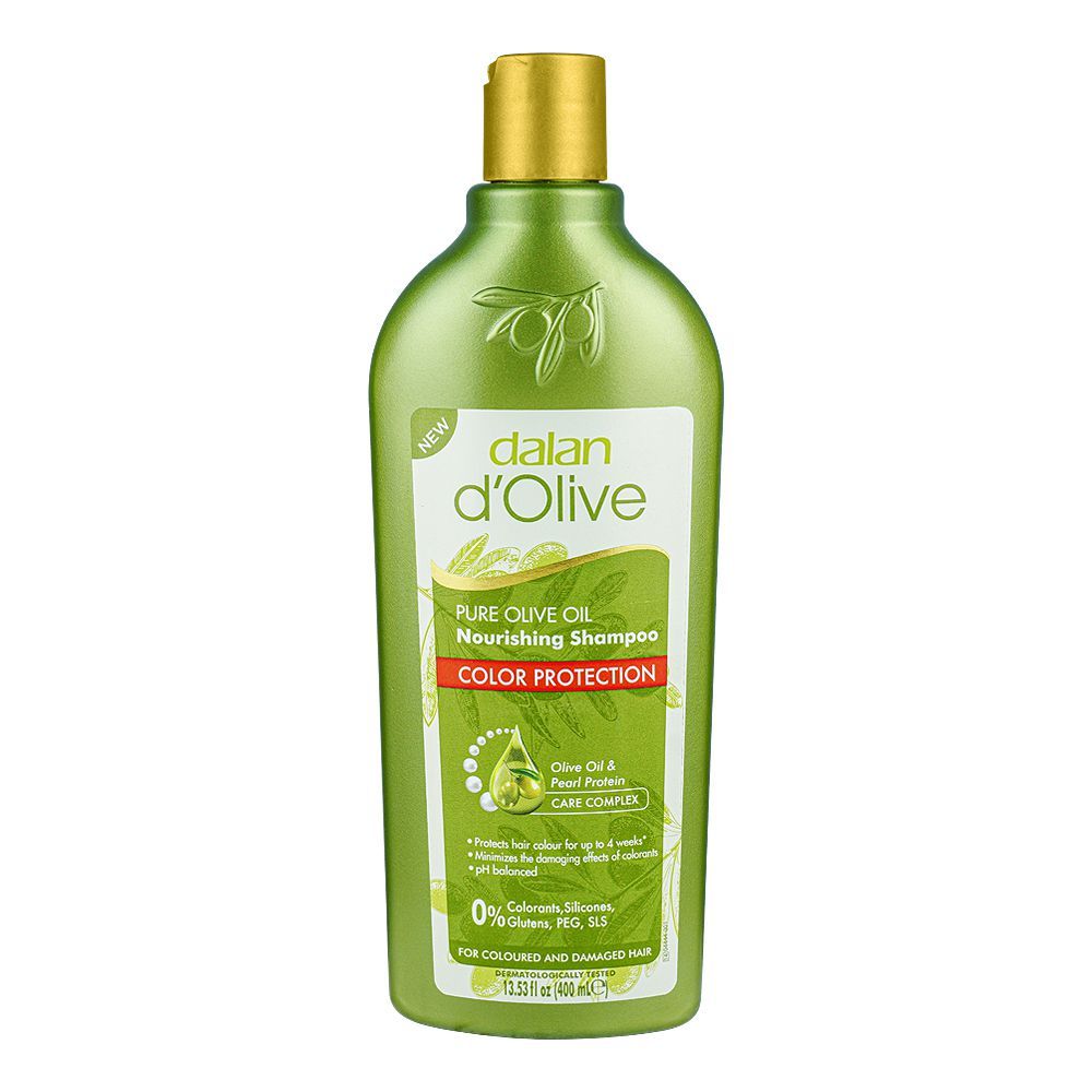 Dalan D'Olive Color Protection Olive Oil Nutrition Shampoo, 400ml - Main Image