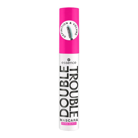 Essence Double Trouble Definition & Volume Mascara, Extra Black - Image 2