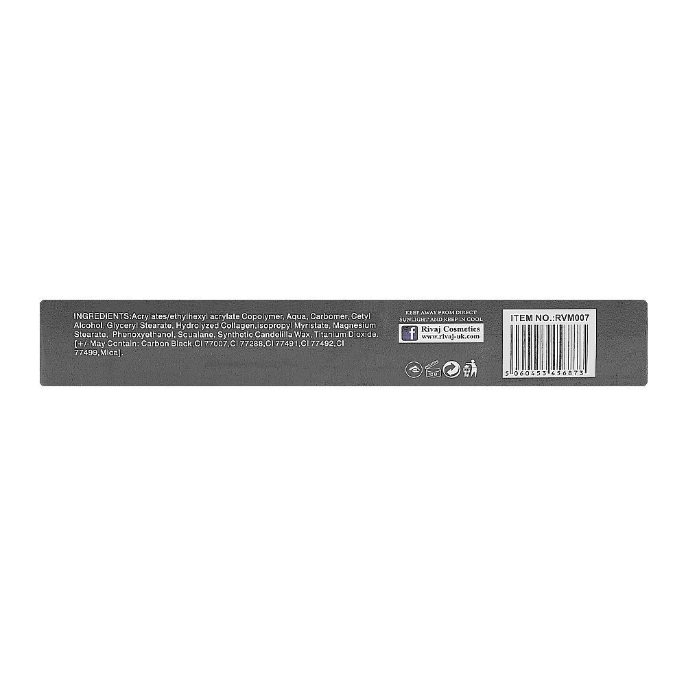 Rivaj UK Doubling Extended & Lasting Black Mascara, 3ml - Image 4