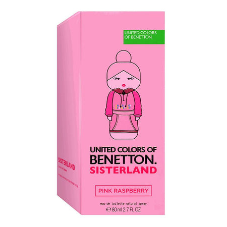 United Colors Of Benetton Sisterland Pink Raspberry EDT, Fragrance For Women, 80ml - Image 2