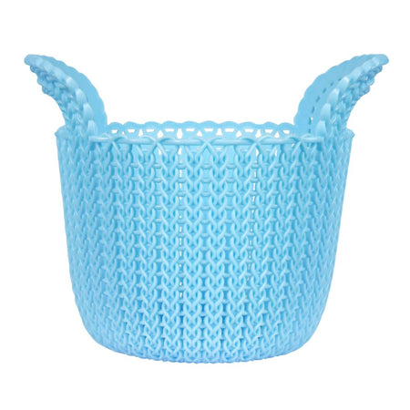 Appollo Grace Basket 3, 9x7x5.5 Inches, Blue - Image 2