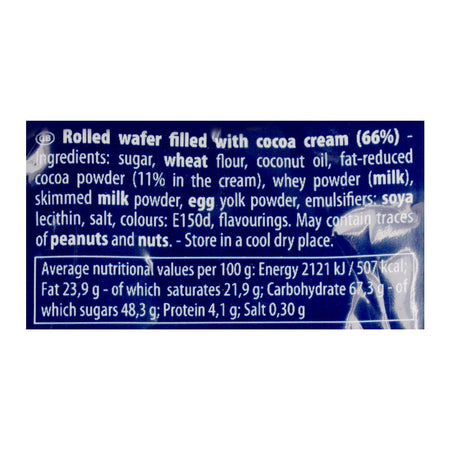 Lago Mini Roll Cocoa Wafers, 125g - Image 7