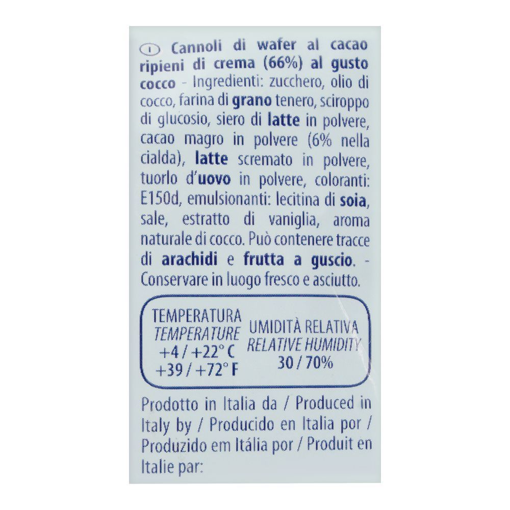 Lago Mini Roll Coconut Wafers, 125g - Image 6