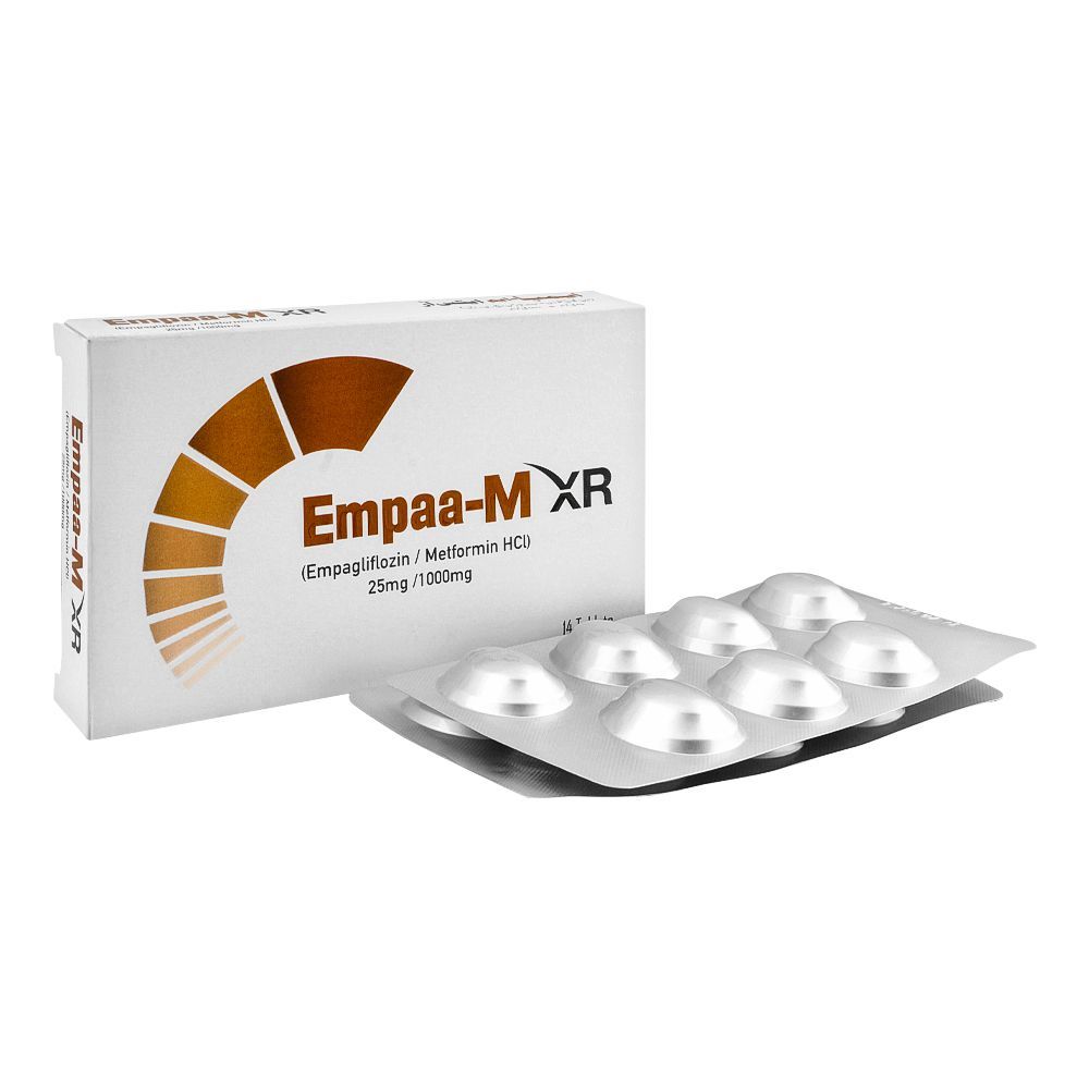 Horizon Pharma Empaa-M XR Tablet, 25mg/1000mg, 14-Pack - Main Image