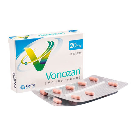 Getz Pharma Vonozan Tablet, 20mg, 14-Pack - Main Image