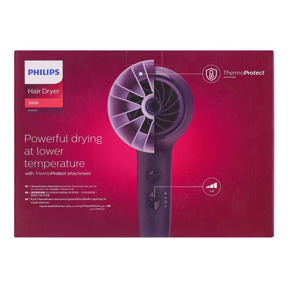 Philips Hair Dryer, 2100W, BHD-340 - Image 5