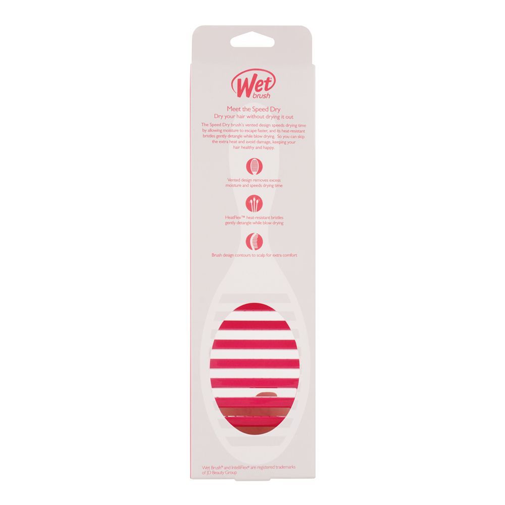 Wet Brush Speed Dry Hair Brush, Pink, BWR810PINK - Image 3