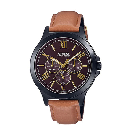 Casio Men's Band Chronograph Watch, MTP-V300BL-5AUDF - Main Image