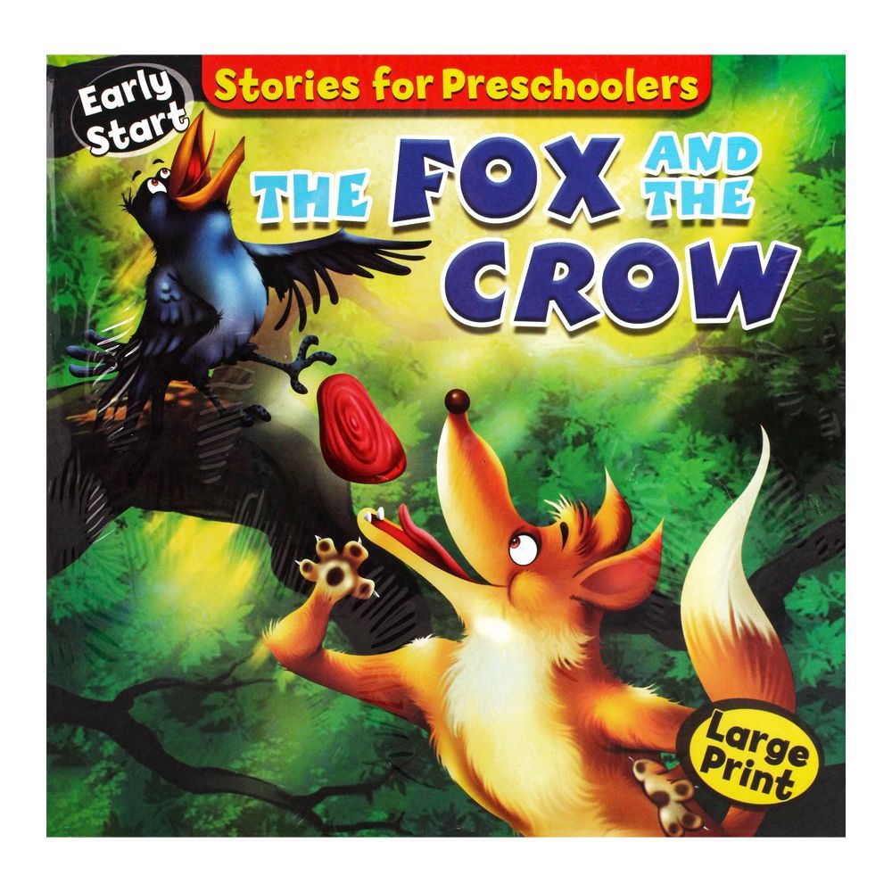 Stories For Preschoolers: The Fox And The Crow Book - Main Image
