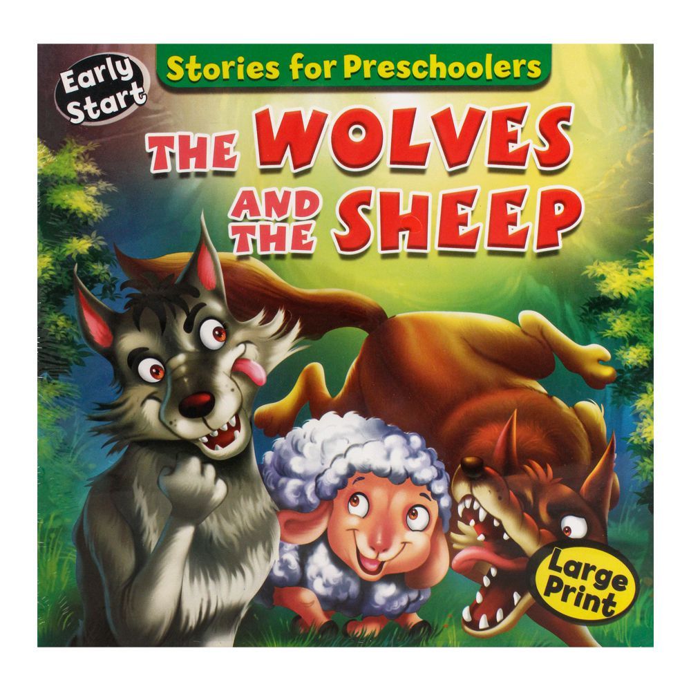 Stories For Preschoolers: The Wolves And The Sheep Book - Main Image