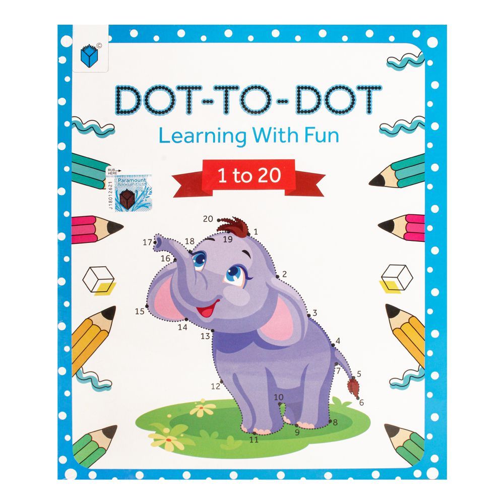 Dot-To-Dot Learning With Fun 1 To 20 Book - Main Image