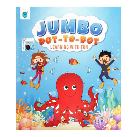 Jumbo Dot-To-Dot Learning With Fun Book - Main Image