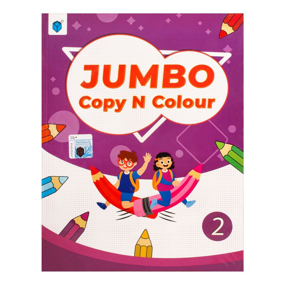 Paramount Jumbo Copy N Colour Book - 2 - Main Image
