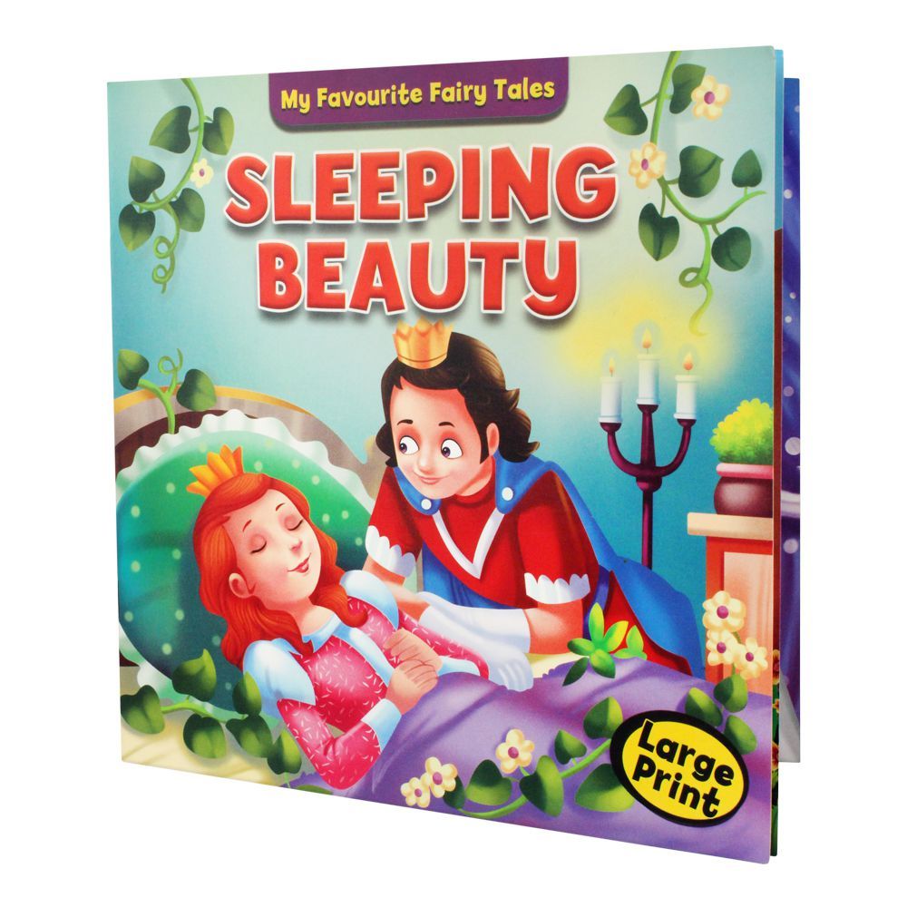 My Favourite Fairy Tales: Sleeping Beauty Large Print Book - Main Image