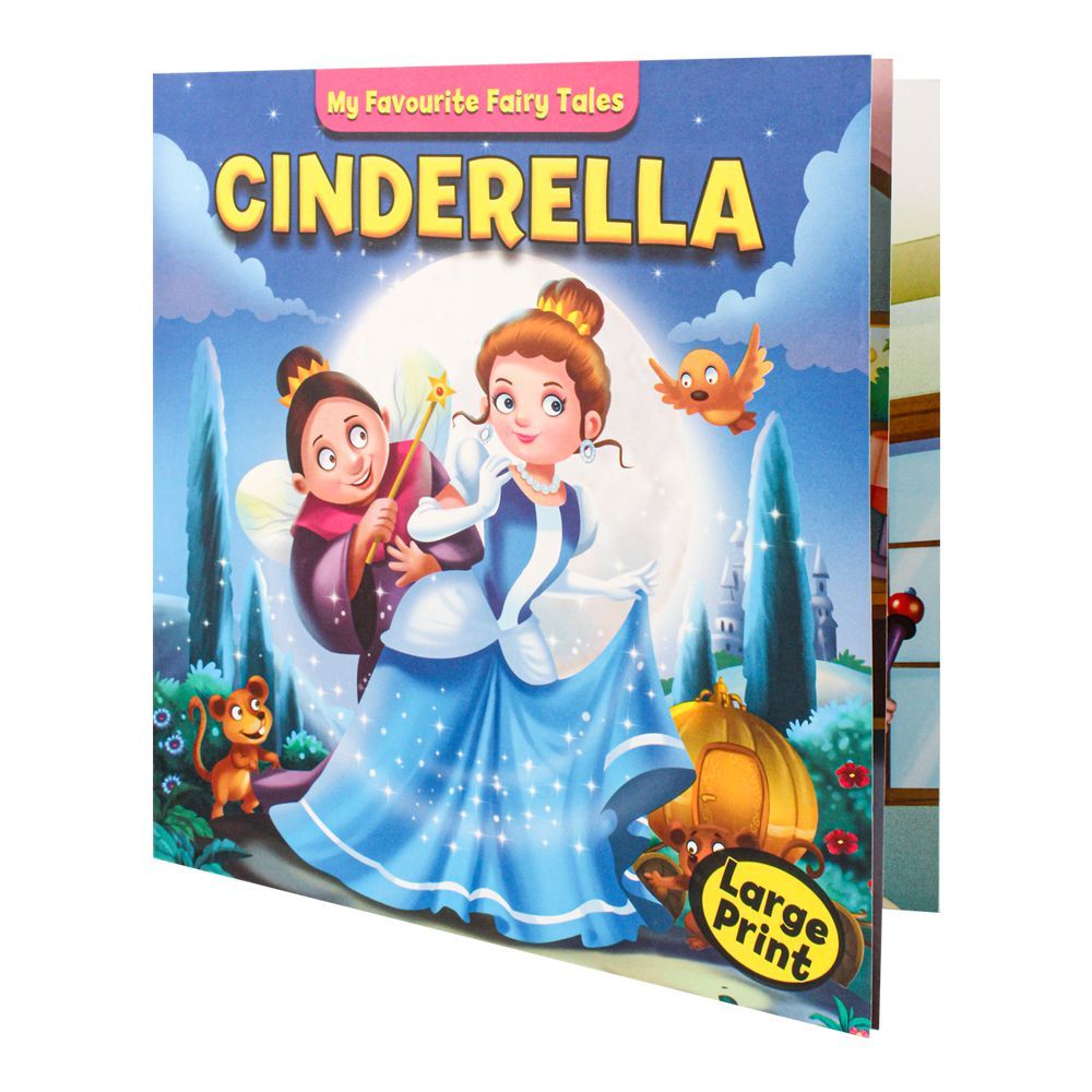 My Favourite Fairy Tales: Cinderella Large Print Book - Main Image