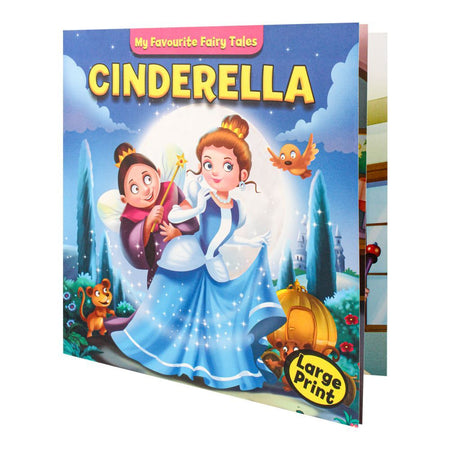 My Favourite Fairy Tales: Cinderella Large Print Book - Main Image