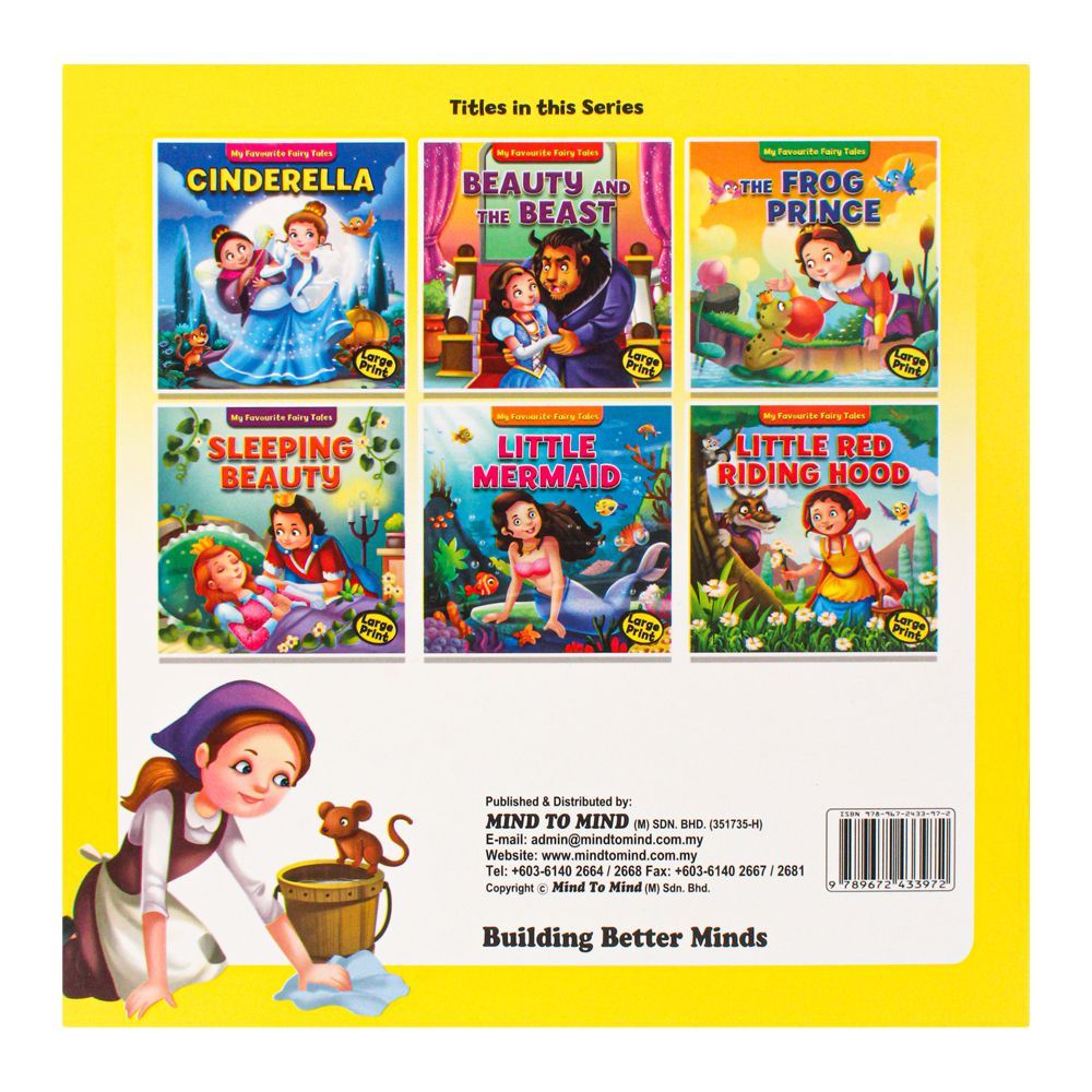 My Favourite Fairy Tales: Cinderella Large Print Book - Image 2