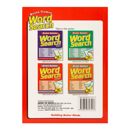 Mind To Mind Brain Games Word Search Champion Book - Image 2