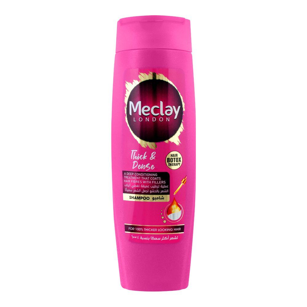 Meclay London Hair Botox Therapy Thick & Dense Shampoo, 185ml - Main Image
