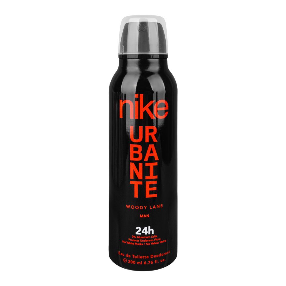 Nike Urbanite Woody Lane Deodorant Spray, Eau de Toilette, 24 Hours Lasting, For Men's, 200ml - Main Image
