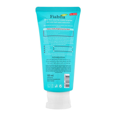 Fiabila Perfect White Whip Face Wash, All Skin Types, 100ml - Image 2