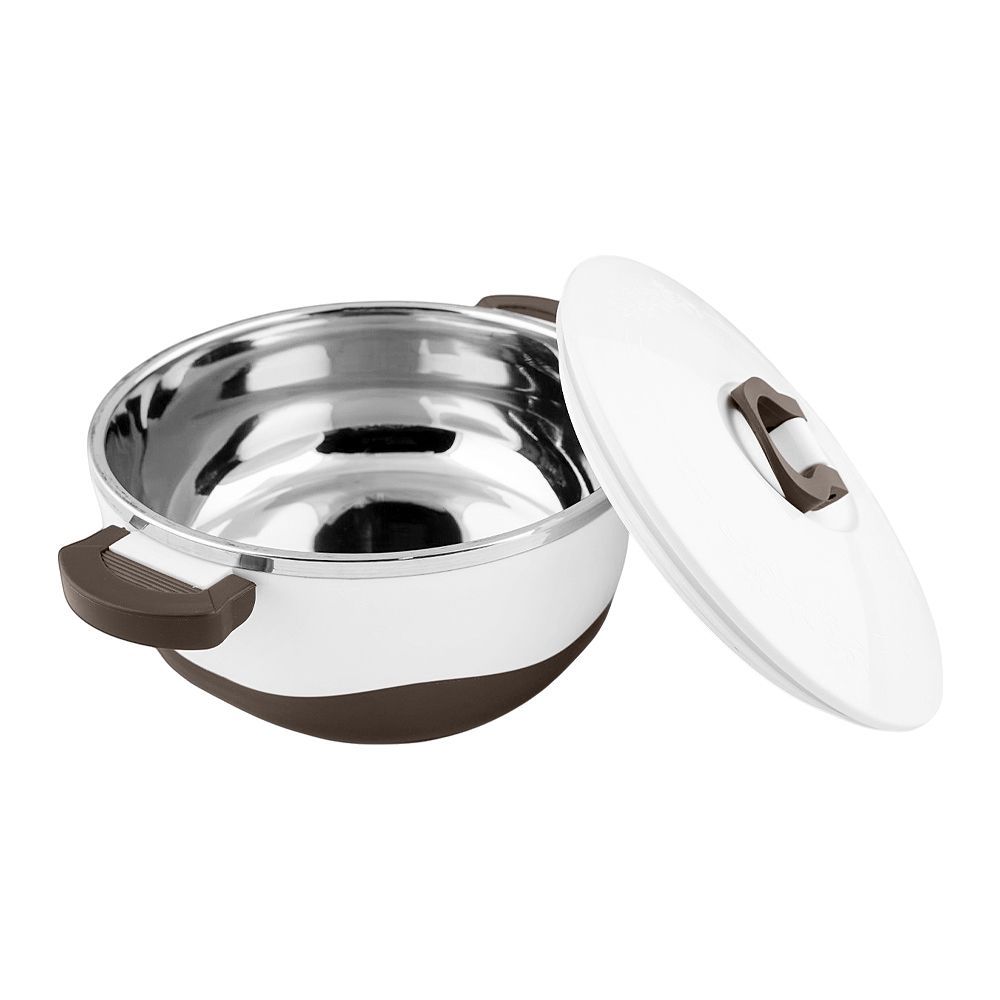 Happy Ware Hot Pot with Lock Lid, 1800ml, Brown, SU-631 - Image 2