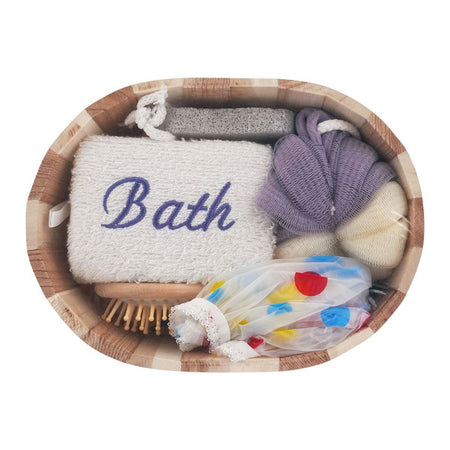 Bath Set A-53, Purple - Main Image