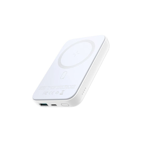Joyroom Magnetic Wireless 10000mAh Fast Charging Mini Power Bank, 20W, White, JR-W020 - Main Image