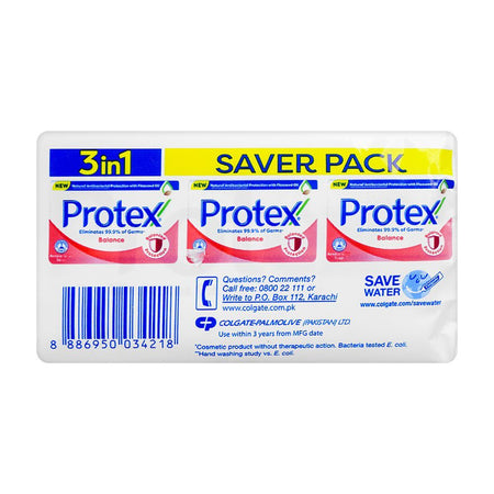 Protex Balance Soap Saver Pack, 3 x 130g - Image 5
