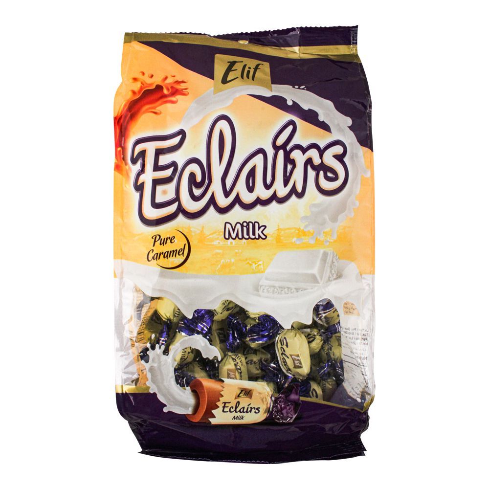 Elif Eclairs Pure Caramel With Milk, 500g - Main Image