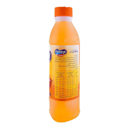 Searle Peditral Liquid Orange Oral Rehydration Solution, 500ml - Image 2