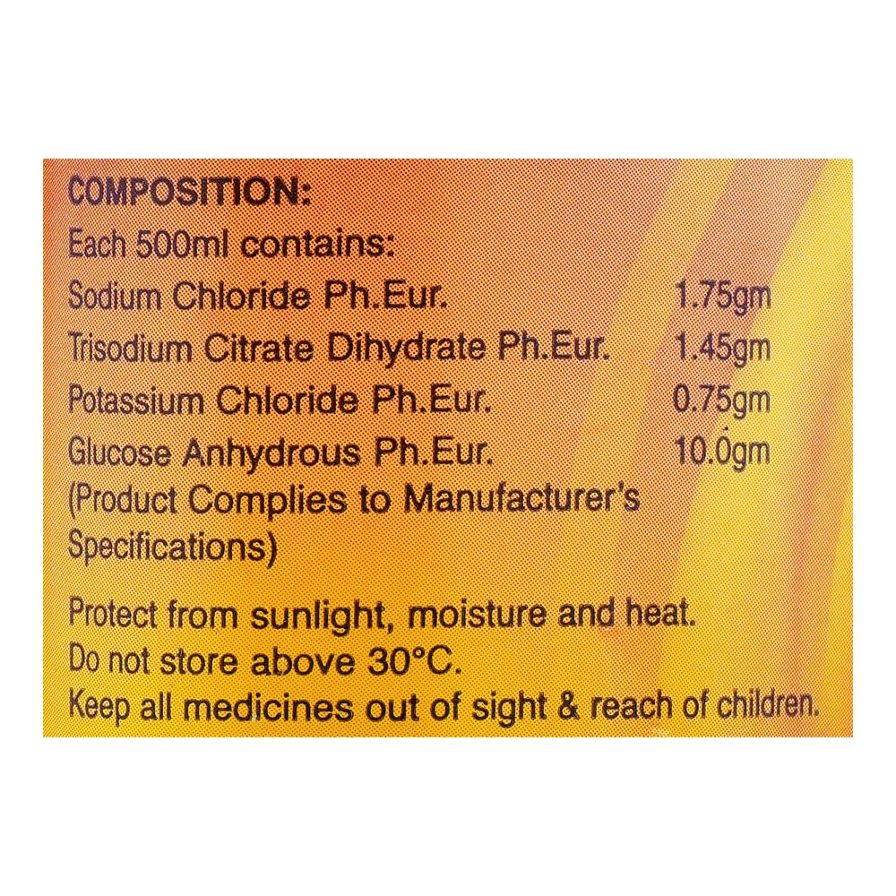 Searle Peditral Liquid Orange Oral Rehydration Solution, 500ml - Image 4