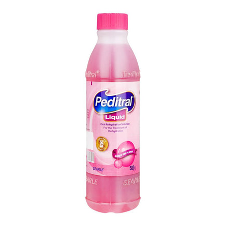 Peditral Bubble Gum Liquid, Oral Rehydration Solution For Dehydration, 500ml - Main Image