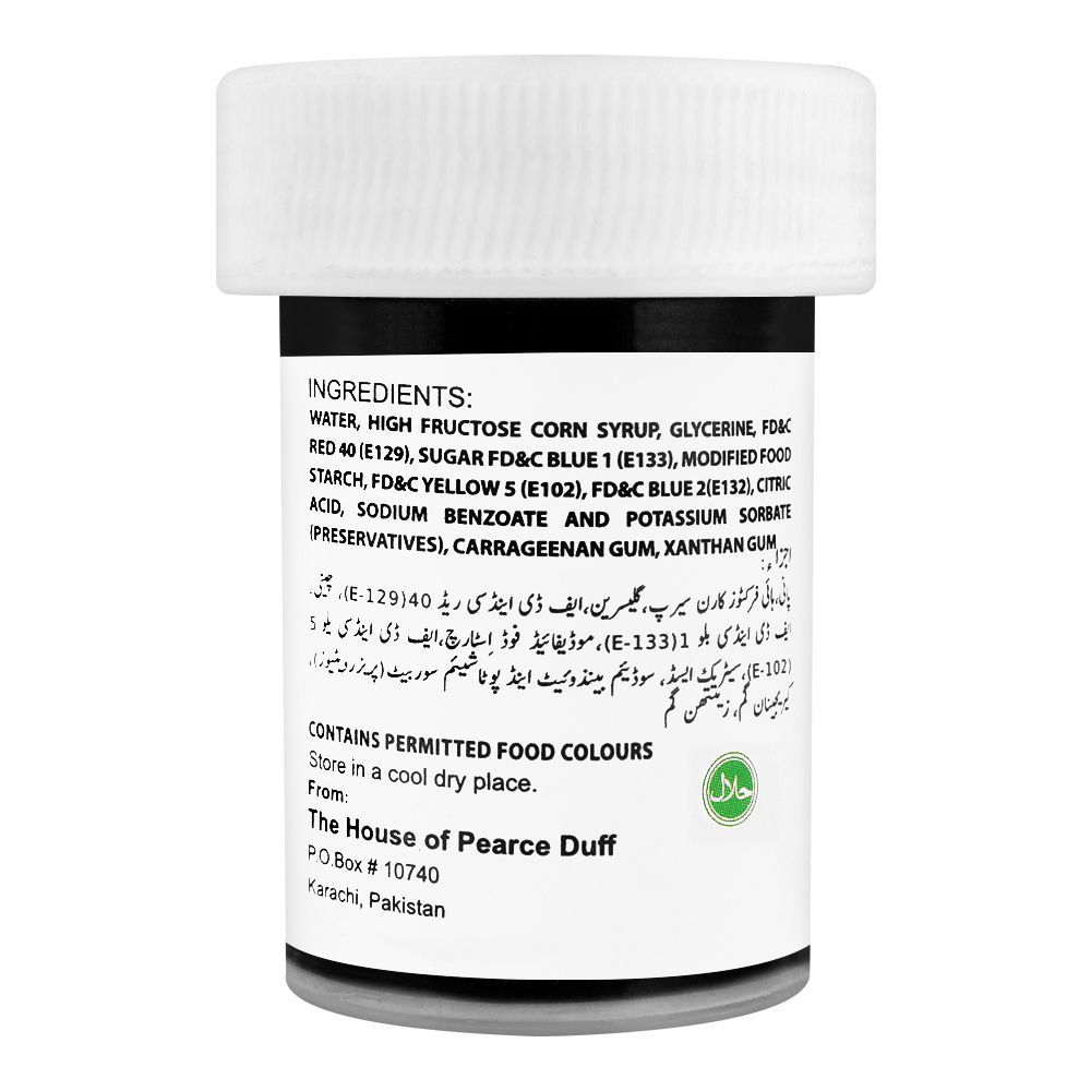 Pearce Duff Icing Colour, Coal Black, 28.3g - Image 2