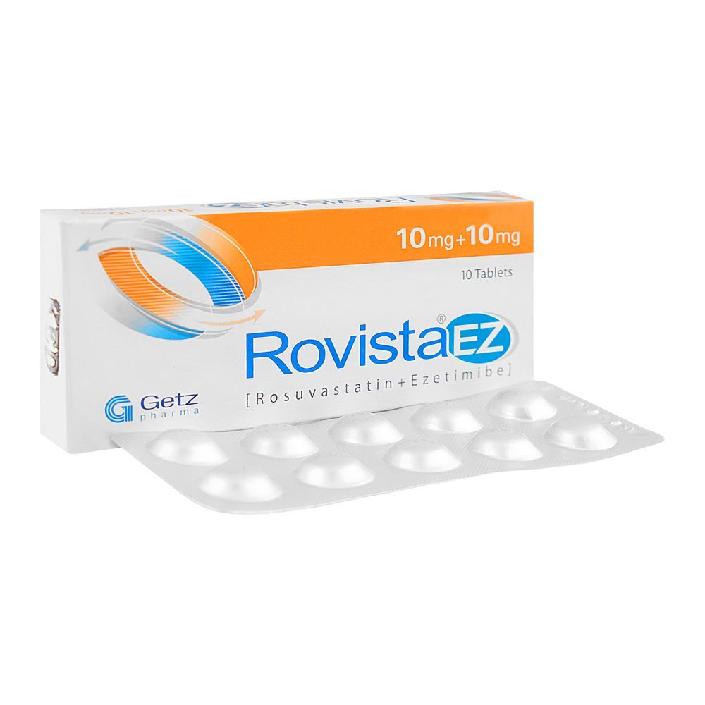 Rovista Ez 10mg+10mg, Box (10 Tablets) - Main Image