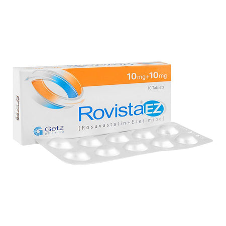 Rovista Ez 10mg+10mg, Box (10 Tablets) - Main Image